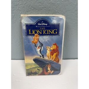 Disney The Lion King Masterpiece Collection VHS Tape Clamshell Case